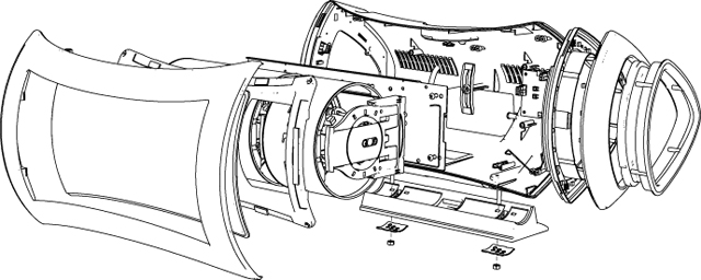 Reel Topper Exploded View