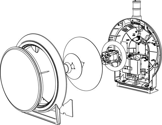Round Topper Exploded View