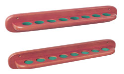 8 Cue Maple Wall Rack