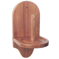 oak cone chalk holder
