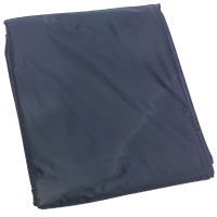 black plastic pool table cover with weighted corners