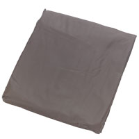 brown plastic pool table cover