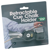 chalk dude, retractable cue chalk holder