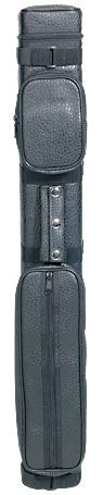 Large Capacity Black Tube Case 3 butt 6 shaft
