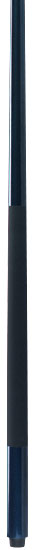 Fiberglass 1 Piece Blue Cue