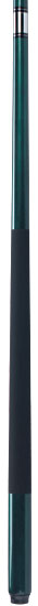 Fiberglass 2 Piece Green Cue