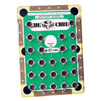 Cue Cube display card