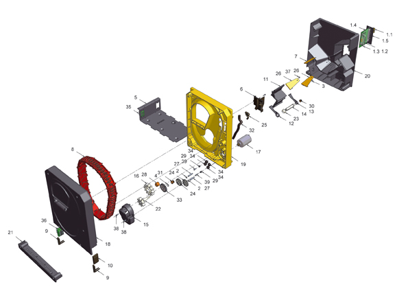 exploded view