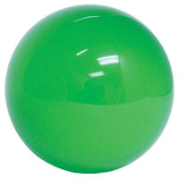 3 " SOLID GREEN  REPLACEMENT TRACKBALL 