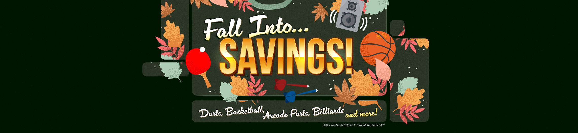 Fall into... Savings!
