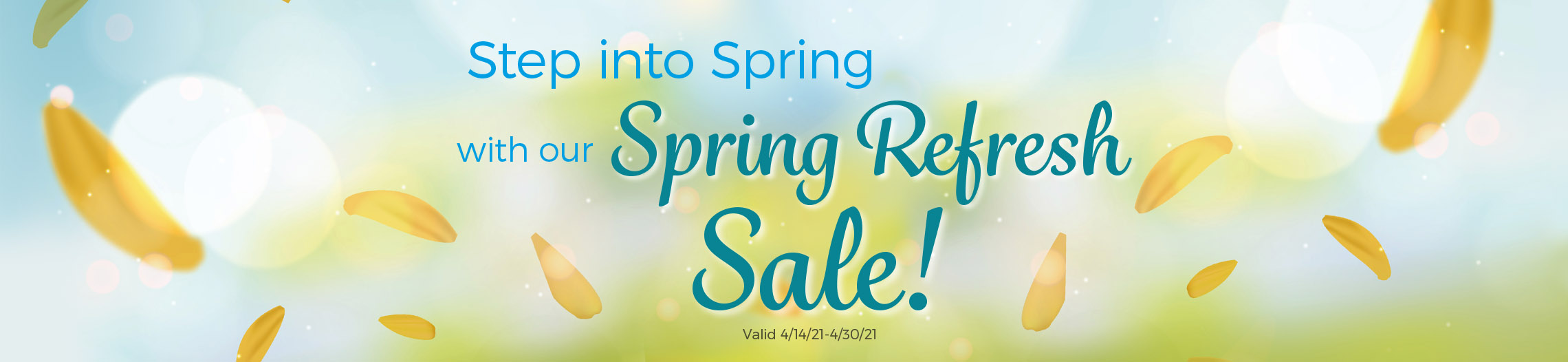 Spring Refresh Sale!
